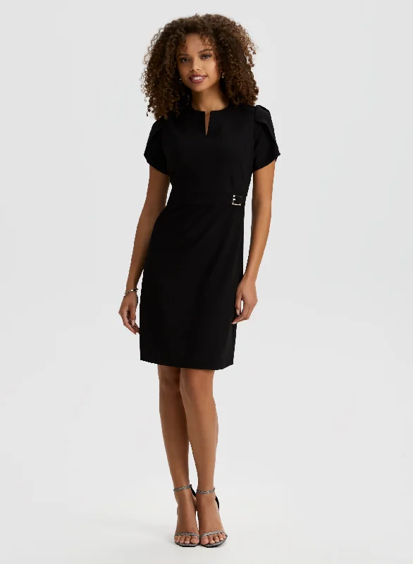 Buy More, Pay Less!Belt Detail Dress