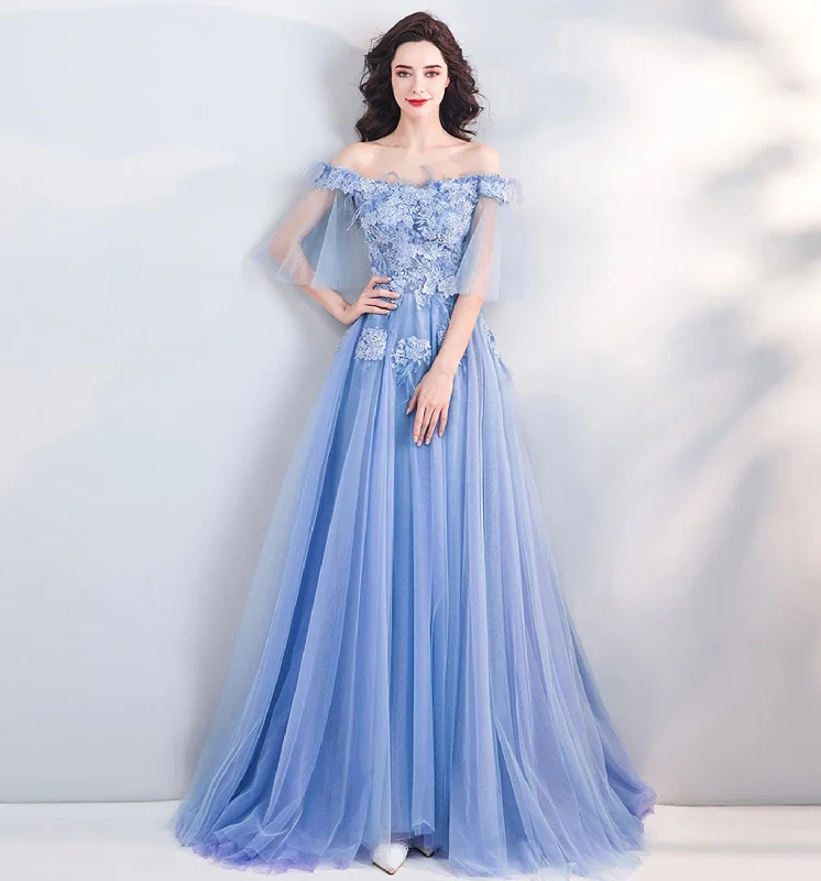 Find the Best Deals Here!BLUE LACE LONG A LINE PROM DRESS BLUE EVENING DRESS cg20490 Find the Best Deals Here!BLUE LACE LONG A LINE PROM DRESS BLUE EVENING DRESS cg20490