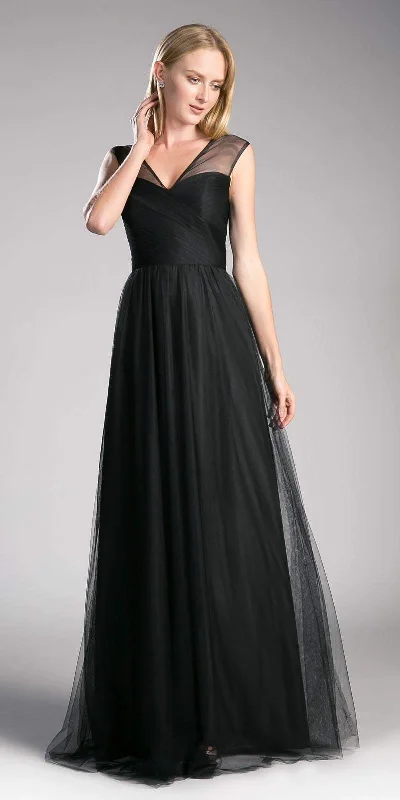 Your Shopping Spree Starts Here!Cinderella Divine - ET320 Sleeveless Pleated Top Tulle A Line Gown Your Shopping Spree Starts Here!Cinderella Divine - ET320 Sleeveless Pleated Top Tulle A Line Gown