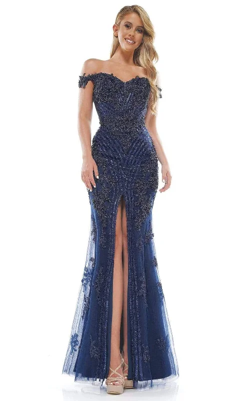 Special Offer – Act Fast!Colors Dress - Embellished Off-Shoulder High Slit Gown J131 Special Offer – Act Fast!Colors Dress - Embellished Off-Shoulder High Slit Gown J131