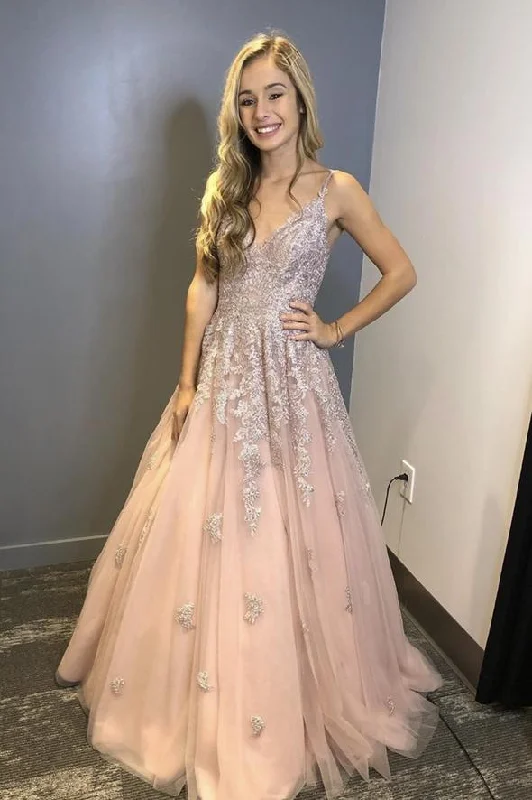 Best Price of the Season!Cute v neck lace long A line prom dress evening dress cg20507 Best Price of the Season!Cute v neck lace long A line prom dress evening dress cg20507
