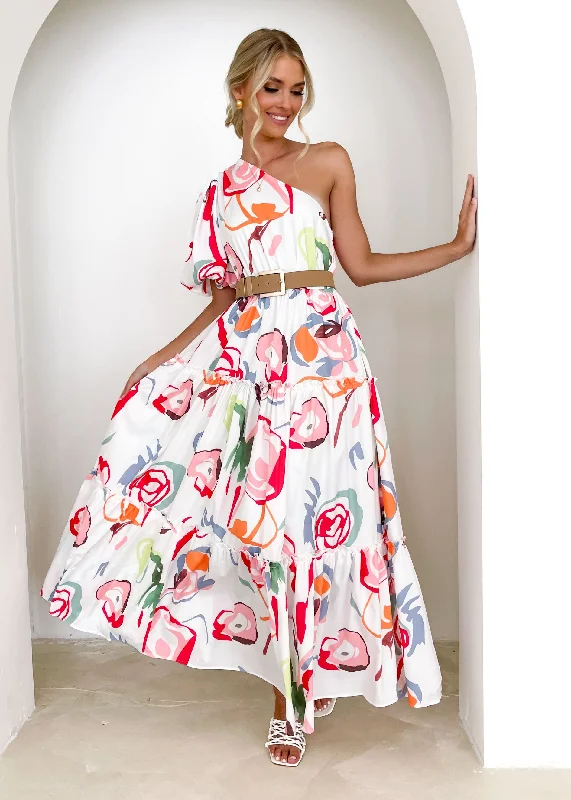 Don’t Wait – Deals Won’t Last!Havana One Shoulder Maxi Dress - Wilder