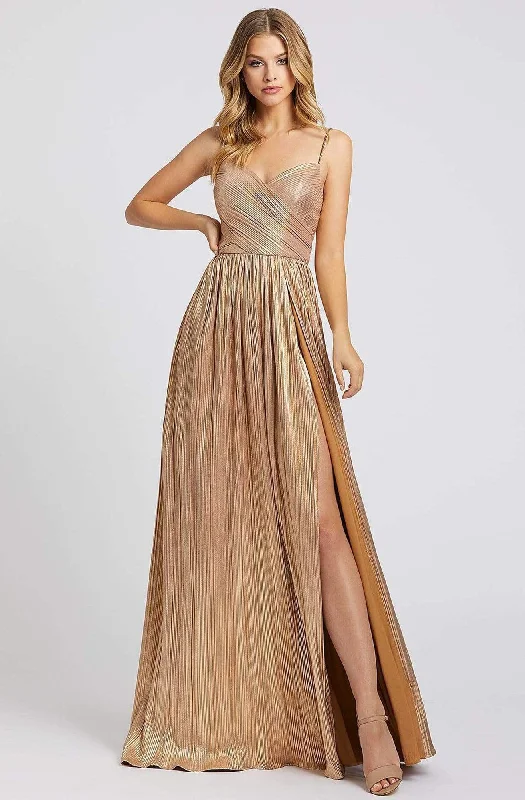 Steals and Deals Await!Ieena Duggal - 26275I Sweetheart Bodice High Slit Shirred Gown Steals and Deals Await!Ieena Duggal - 26275I Sweetheart Bodice High Slit Shirred Gown