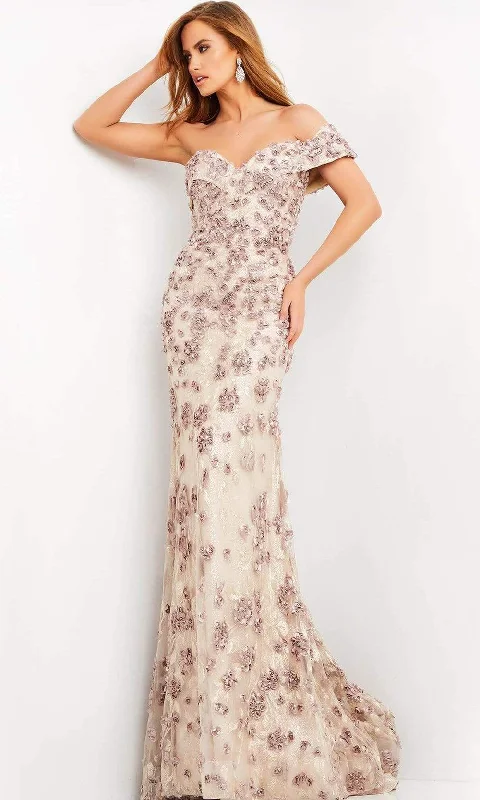 Hurry, Sale Ends Soon!Jovani - 06169 Floral Ornate Sweetheart Mermaid Dress