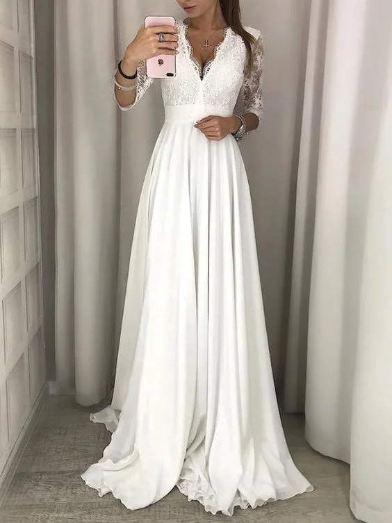 Save More Than Ever!Lace Splicing Maxi Evening Dress Long Formal Dress Prom Dress cg20407 Save More Than Ever!Lace Splicing Maxi Evening Dress Long Formal Dress Prom Dress cg20407