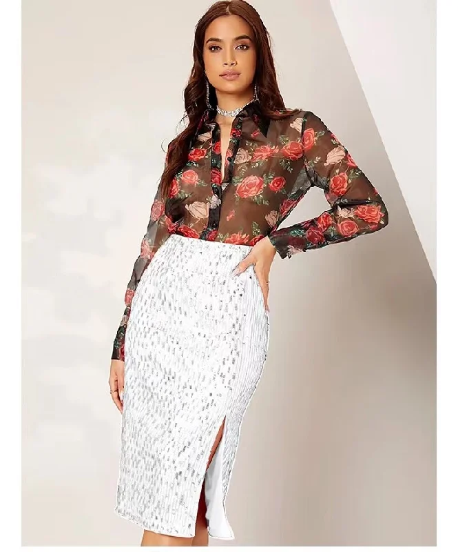 Your Discount is Waiting!Amy Fashion - Side Slit Solid Color Tight Over Knee Slim Skirt Your Discount is Waiting!Amy Fashion - Side Slit Solid Color Tight Over Knee Slim Skirt