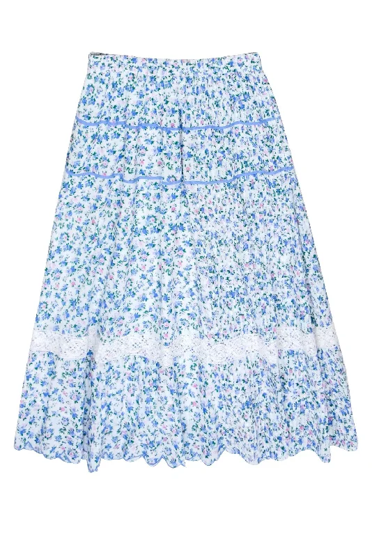 Exclusive Savings This Week!LoveShackFancy - Floral Print Midi Prairie Skirt Sz M