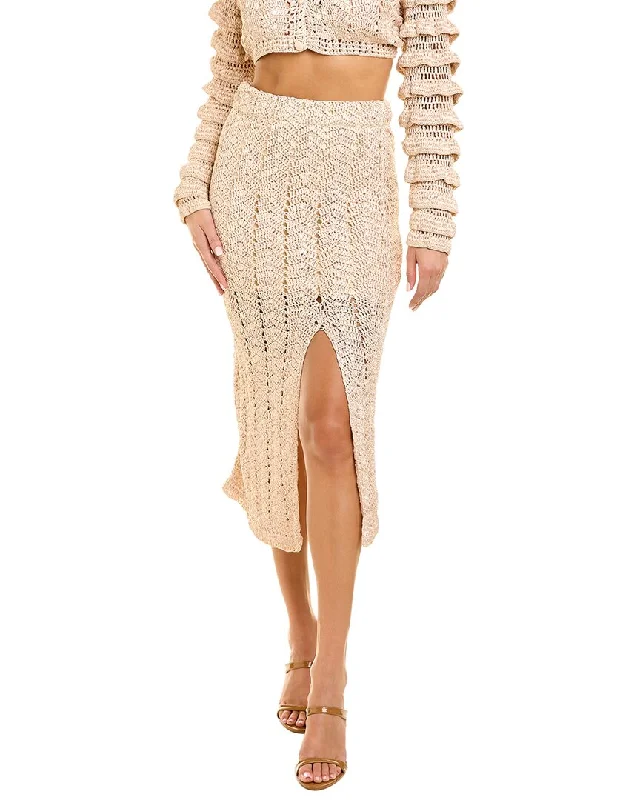 Limited Stock Available!LoveShackFancy Arbor Midi Skirt