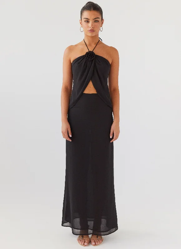 Lowest Prices Guaranteed!Nightfall Maxi Skirt - Midnight