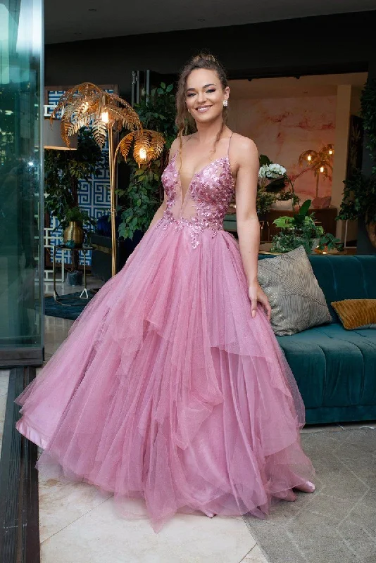 Your Exclusive Offer Awaits!princess A-line long prom dress formal dress   cg20549