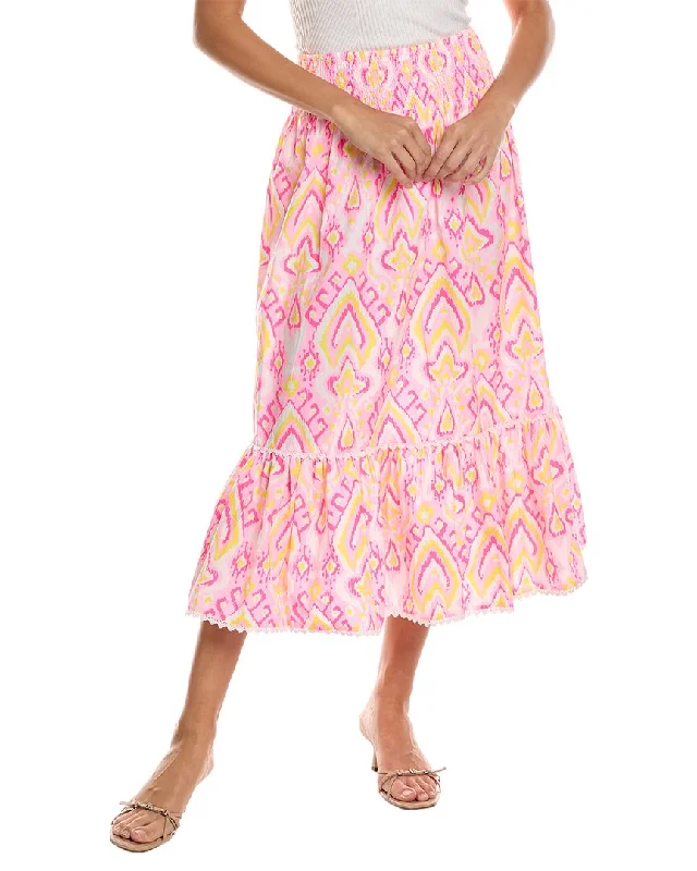 Bigger Savings, Better Shopping!Sail to Sable Smocked Waist Skirt