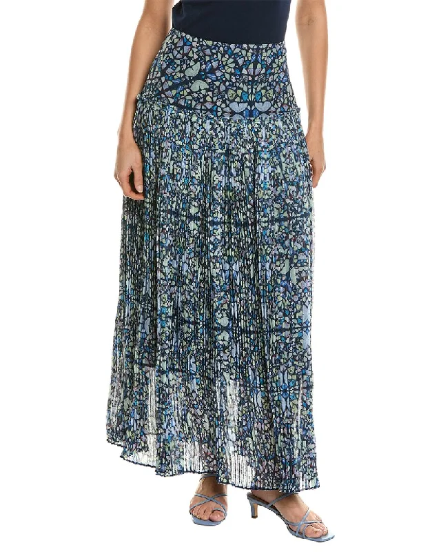 The Sale You’ve Been Waiting For!Ted Baker Corrugated Pleat Maxi Skirt