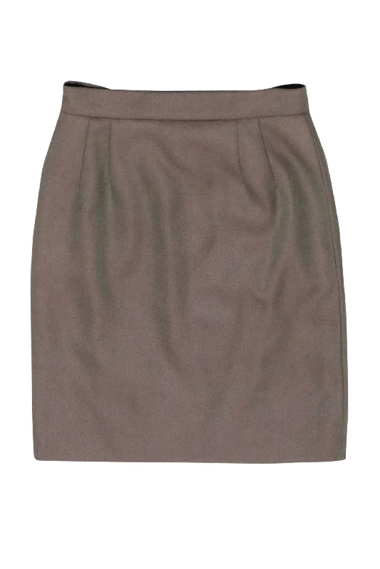 Sale Alert – Get Ready to Shop!Valentino - Iridescent Green Mini Pencil Skirt Sz 6
