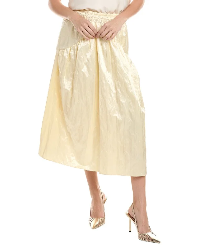 Amazing Prices You Can’t Resist!Vince Smocked Tiered Skirt