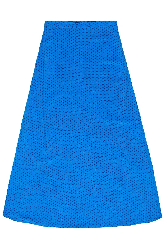 Find Your Perfect Deal Today!Wildfox - Blue & Black Diamond Print Maxi Skirt Sz S