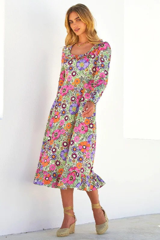 Special Offer – Act Fast!Amira Dress | Enchanted Floral Pink/Multi