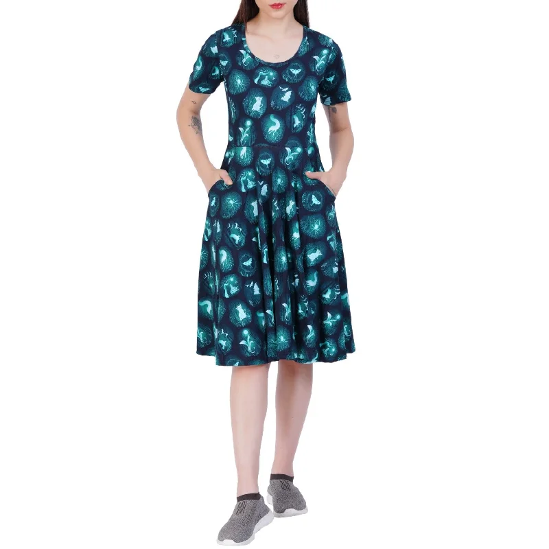 Score Big Savings Today!Creatures of the Night Twirl Dress