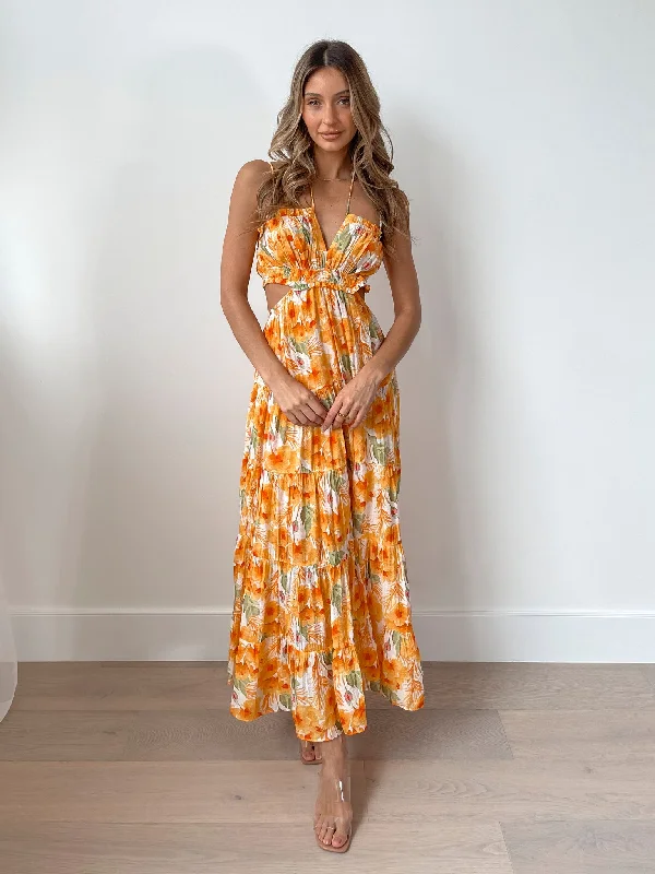Today Only – Don’t Miss It!Delphinia Dress - Yellow Floral