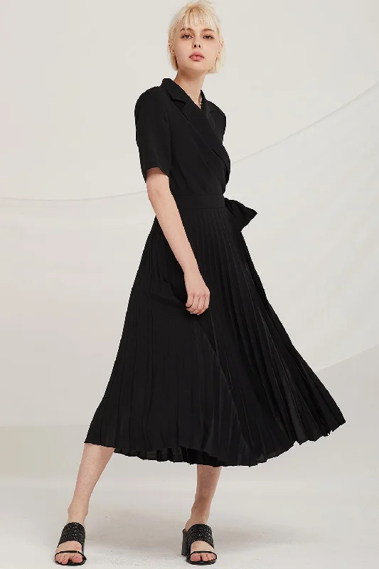 Special Offer – Act Fast!Finn Pleated Wrap Dress