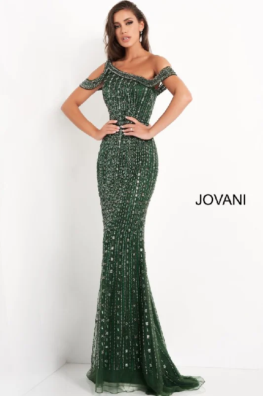 New Discounts Just Dropped!Jovani 03124 Long Mermaid Beaded Formal Prom Dress