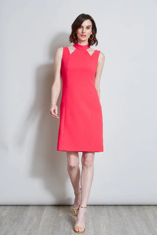 Your Discount is Waiting!Mock Neck Cut Out Dress