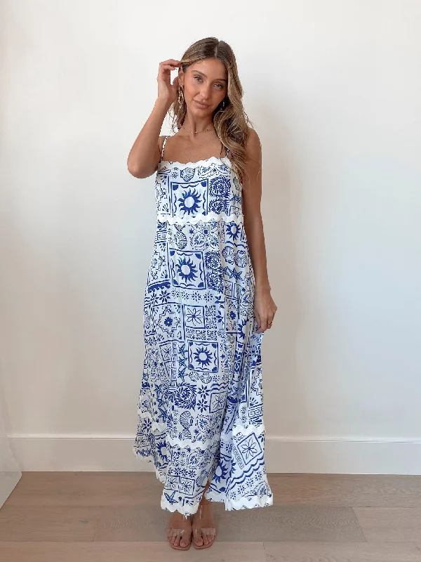 The Best Sale of the Year!Raylynn Dress - Navy Print