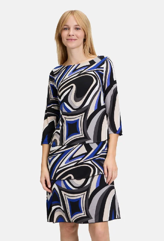 Flash Deals – Act Quickly!Tiered Patterned Dress