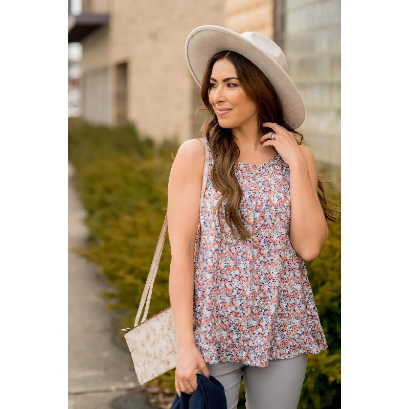Special Offer – Act Fast!Watercolor Floral Tank