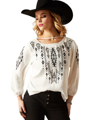 Savings You Can’t Ignore!Woman's CALLIE 3/4 QUARTER SLEEVE TOP | 10047248