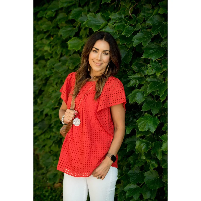 The Best Sale of the Year!Lace Squared Blouse
